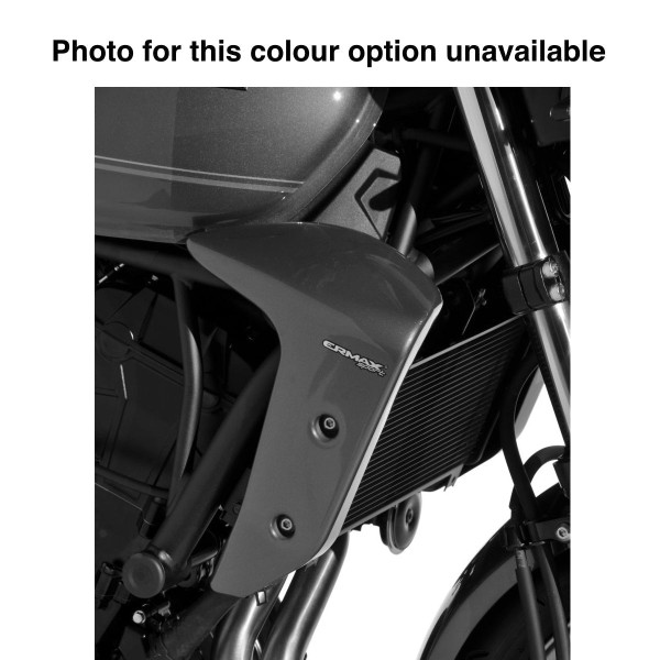 Ermax Ermax radiator cheeks | metallic moondust grey [25x] | kawasaki z650 rs 2022>2023